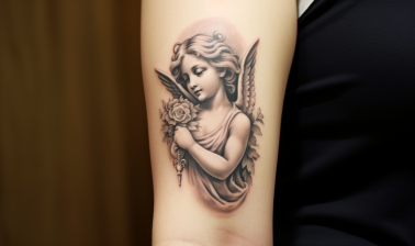 天使のタトゥーの意味は？天使の羽などかわいいデザインも紹介