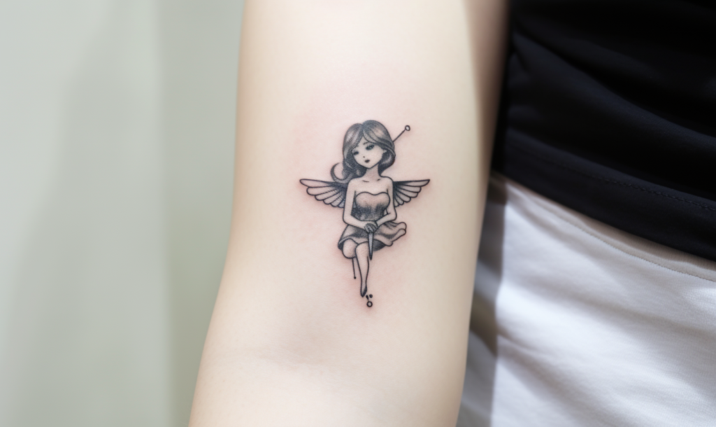 天使のタトゥー