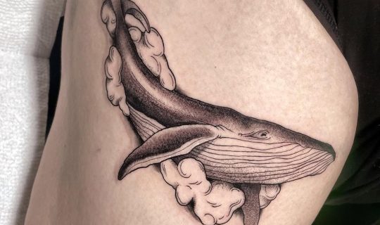 鯨(クジラ)のタトゥー